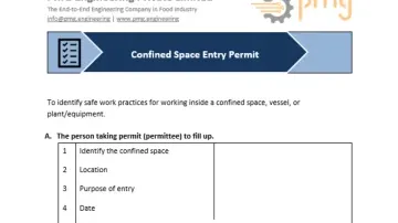 Permit- Confined Space Entry