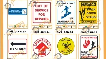 Signages - Forklift Speed limit 10KMPH
