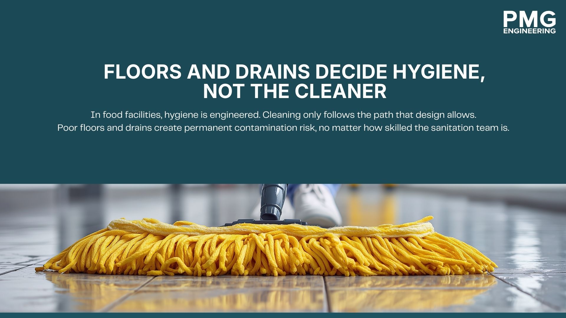 Floors and Drains Decide Hygiene - Smart Food Factory Design Matters