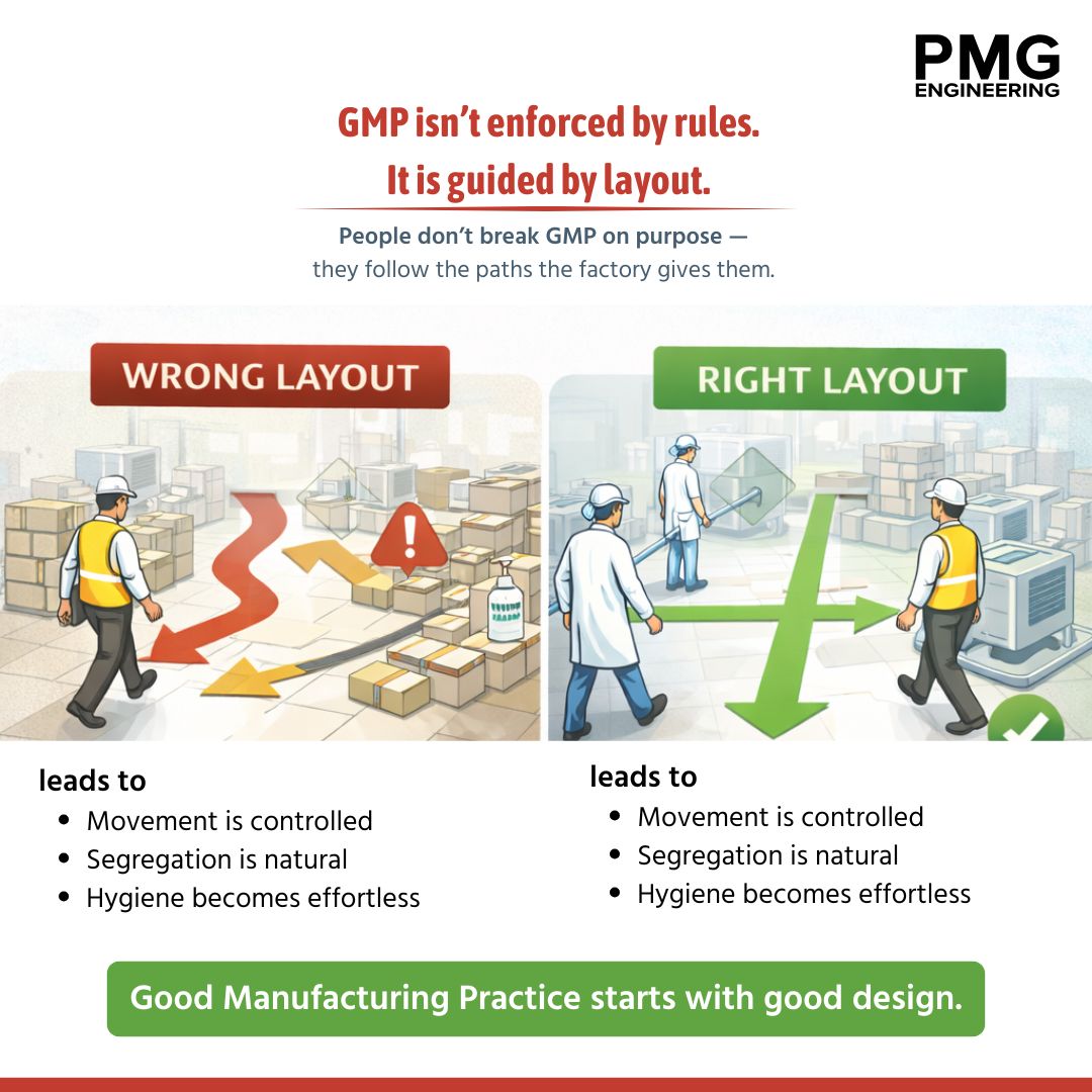 GMP is Guided by Layout - Smart Factory Design for Better Compliance