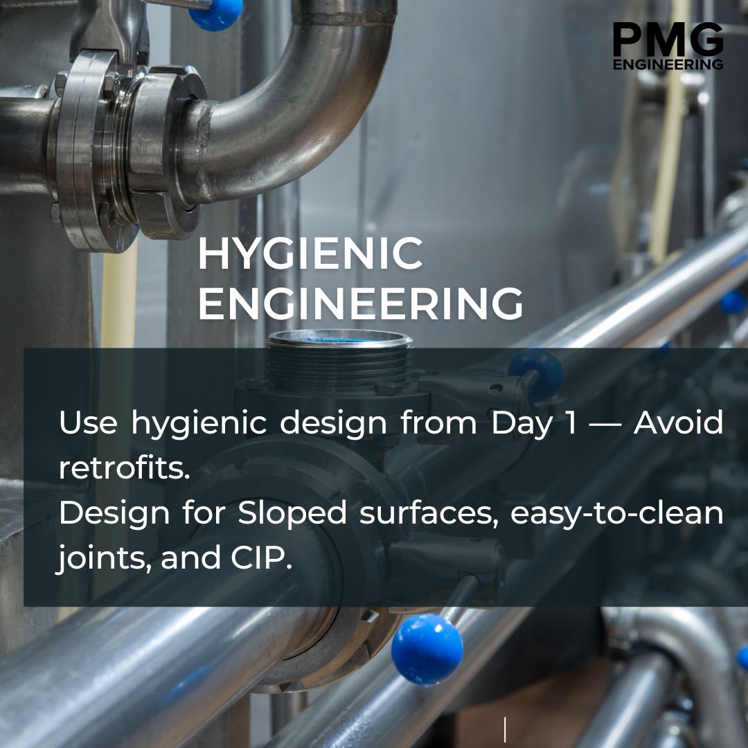 Hygienic Design from Day 1 – Avoid Retrofits with Sloped, Cleanable Surfaces & CIP