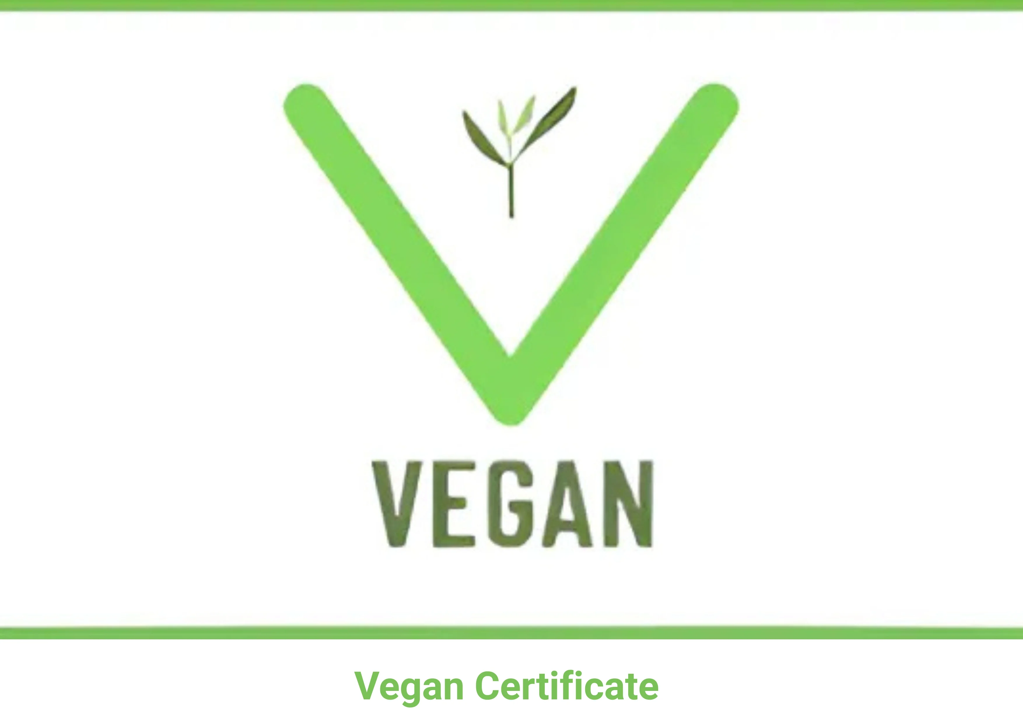 Vegan certification