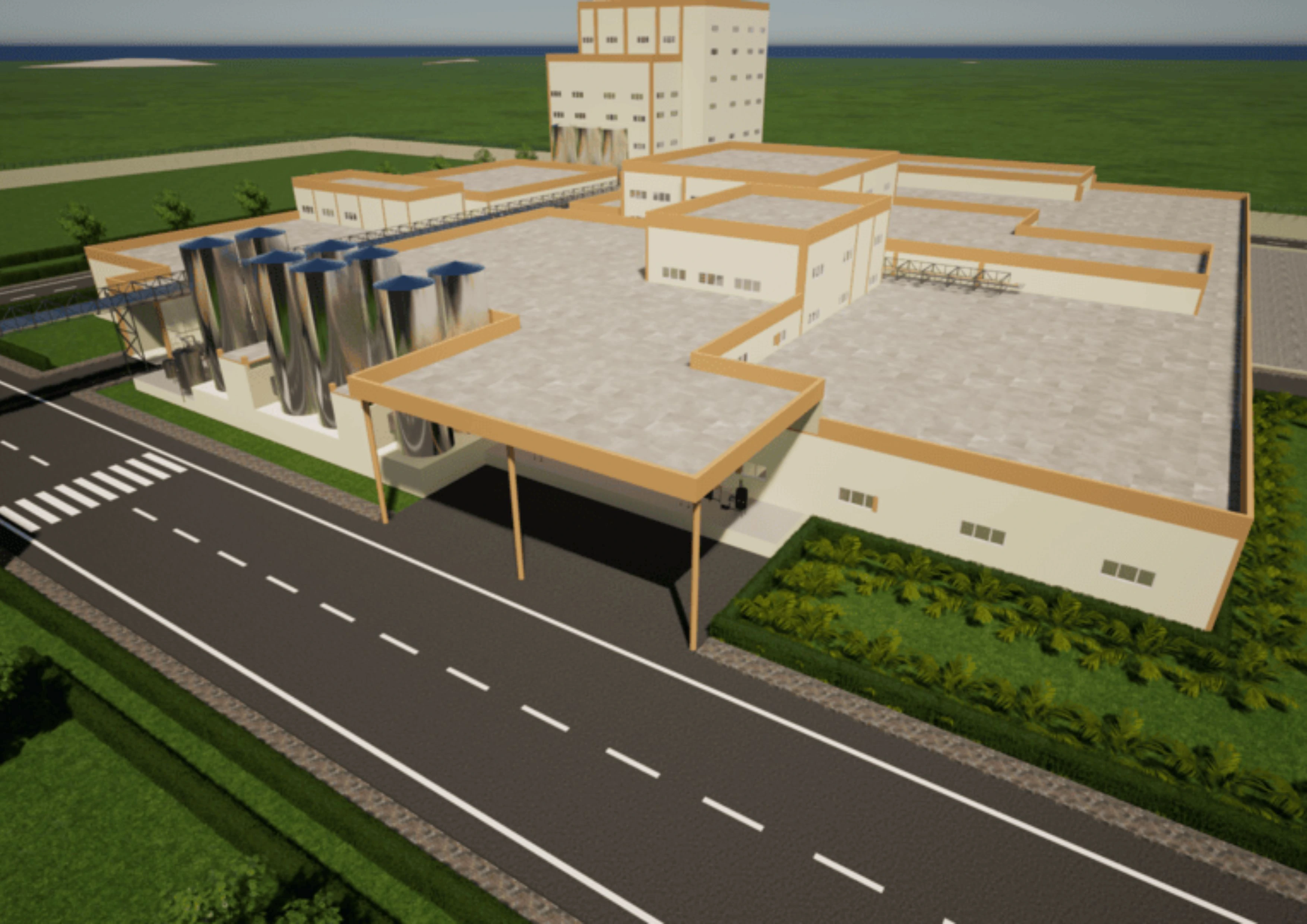 Visual 3D Factory Renderings