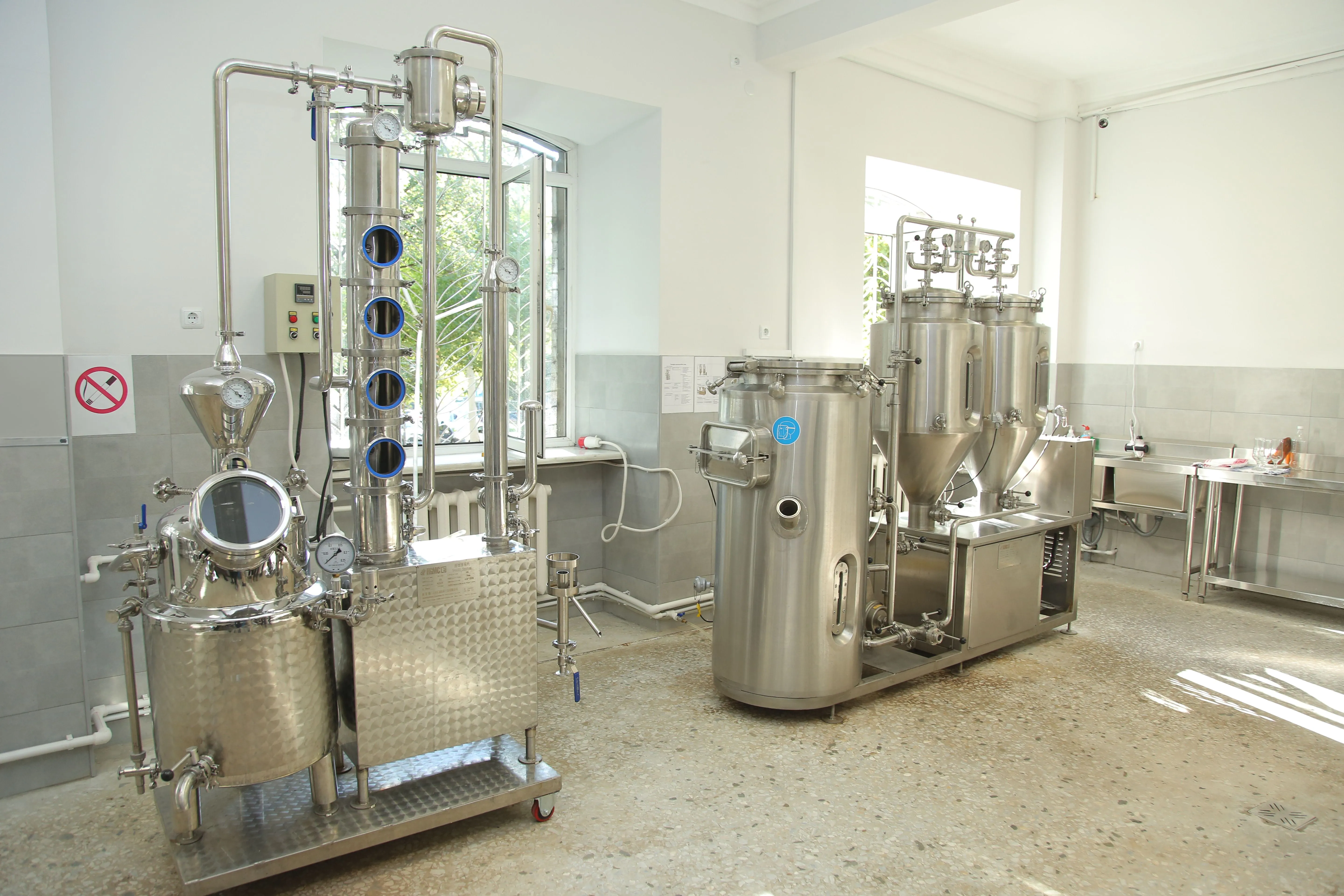 Flavour recovery equipment