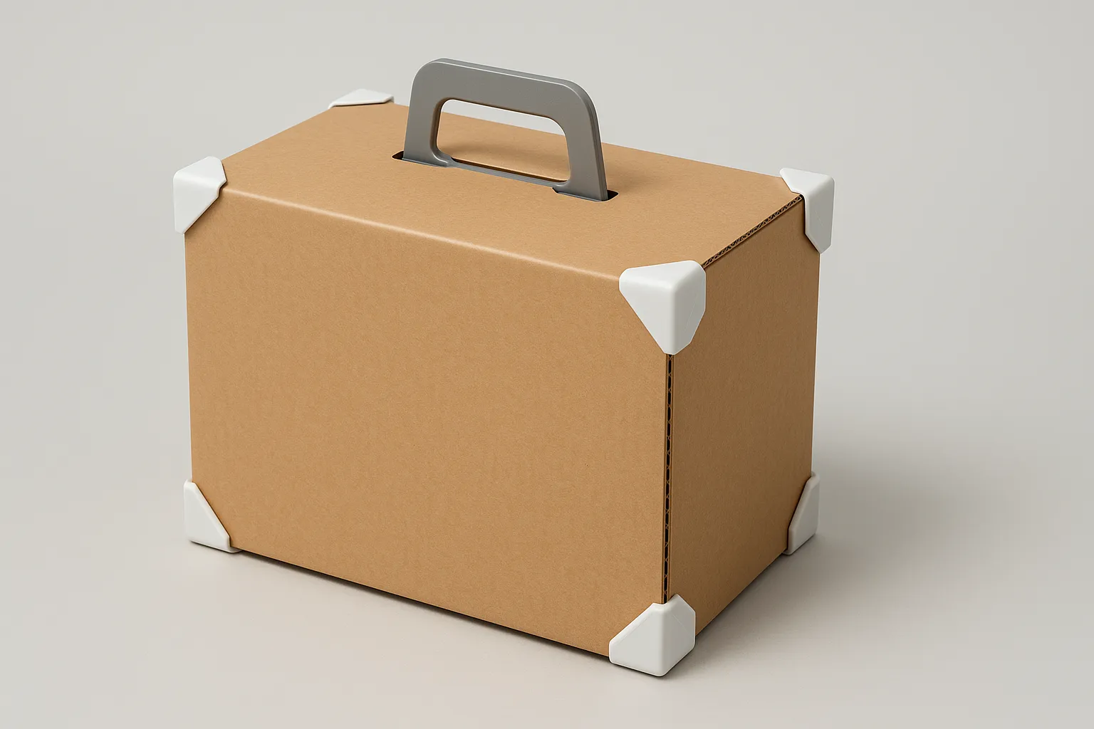 Other packaging aids for example handles, corner protection